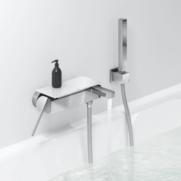 Grohe Plus Смеситель однорычажный для ванны с душевым гарнитуром (33547003)