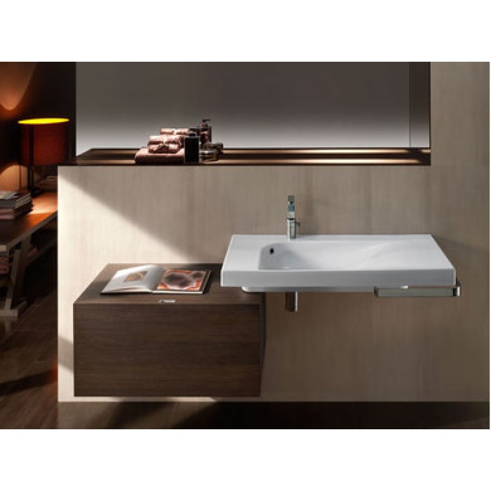 Керамическая раковина 100 см Hatria Grandangolo, белый (Y0VA01)