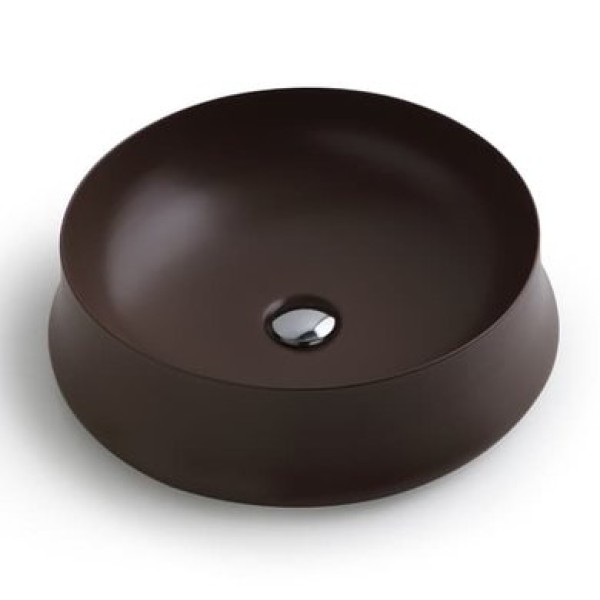 Керамическая раковина 50 см Simas Sharp, chocolate matt SH 01