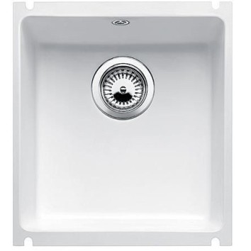 Мойка для кухни Blanco Subline 375-U Ceramic PuraPlus без клапана автомата 516035