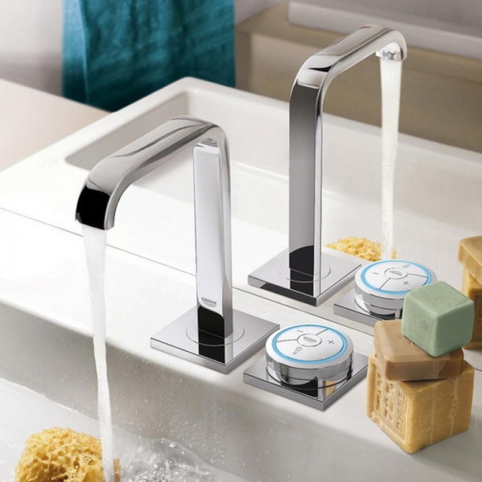 Grohe Allure F-Digital Цифровой смеситель для раковины с донным клапаном (36342000) Grohe Allure F-Digital Цифровой смеситель для раковины с донным клапаном (36342000)