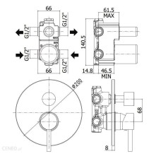 Смеситель Paffoni Stick SK018CR