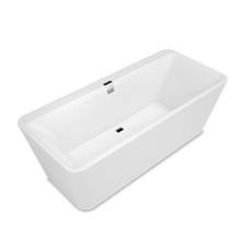 Ванна квариловая Villeroy&Boch Squaro Edge 12 UBQ180SQE7PDV-96 + панель цвет star white