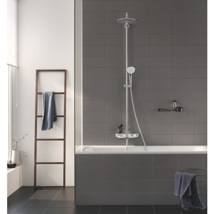 Плитка керамогранит Grohe Euphoria SmartControl System 260 Mono Душевая система с термостатом для ванны (26510000) для пола
