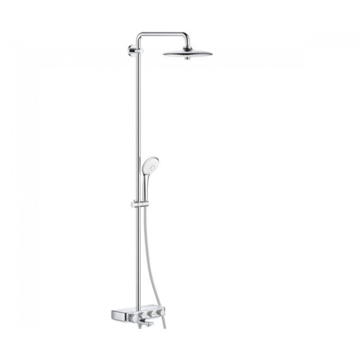 Плитка керамогранит Grohe Euphoria SmartControl System 260 Mono Душевая система с термостатом для ванны (26510000) для пола