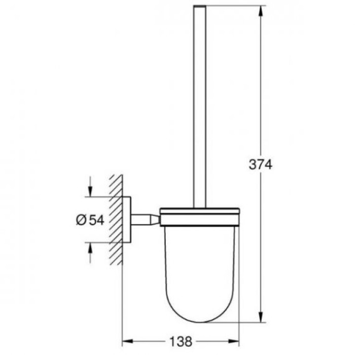 Grohe BauCosmopolitan Туалетный ёршик (40463001)