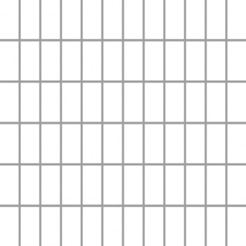Мозаїка Albir Bianco (2,3x4,8) 298x298x6 Paradyz