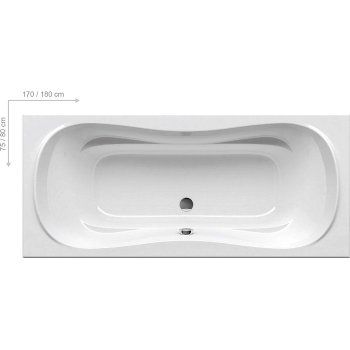 Ванна Ravak CAMPANULA II 180x80 CB21000000