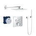 Плитка керамогранит Grohe Grohtherm SmartControl Rainshower Allure 230 душевая система 34506SC0 для пола