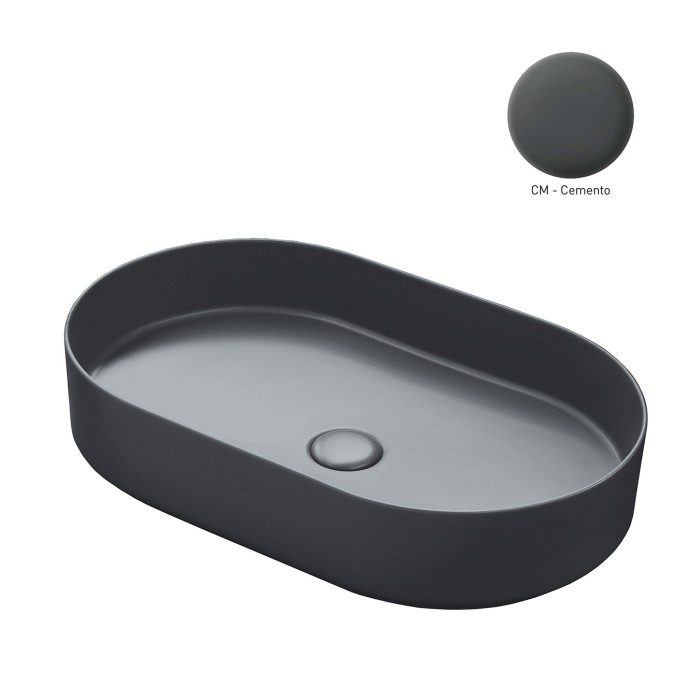 Раковина накладная 60 см Cielo Shui Comfort