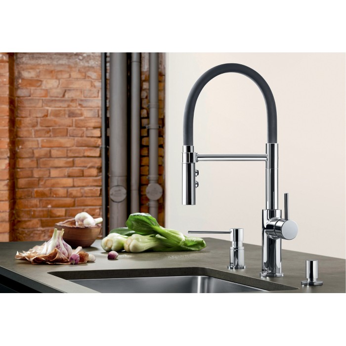 Смеситель кухонный Blanco  CATRIS-S Flexo хром 525791