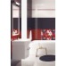 Плитка Opoczno French Lake GLASS RED BORDER 8×450×20