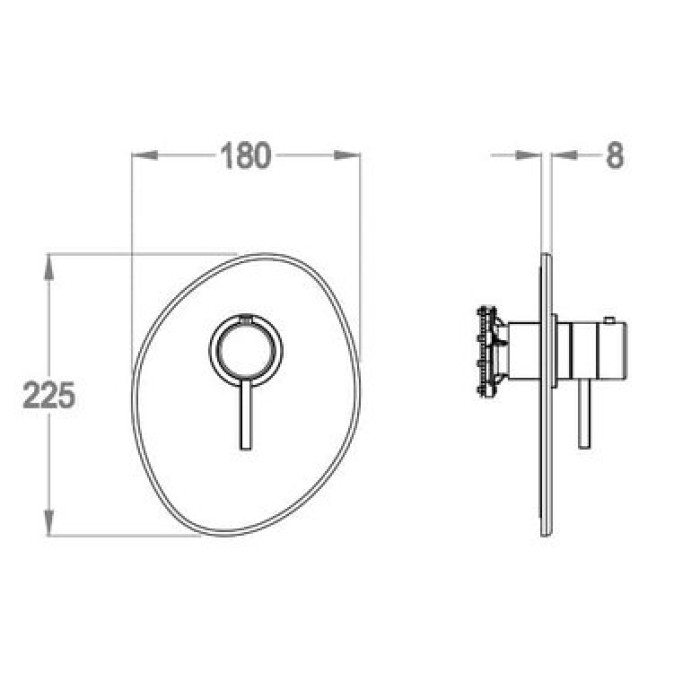 Смеситель Fir Synergy Open 93 (93.8015.8.10.00)