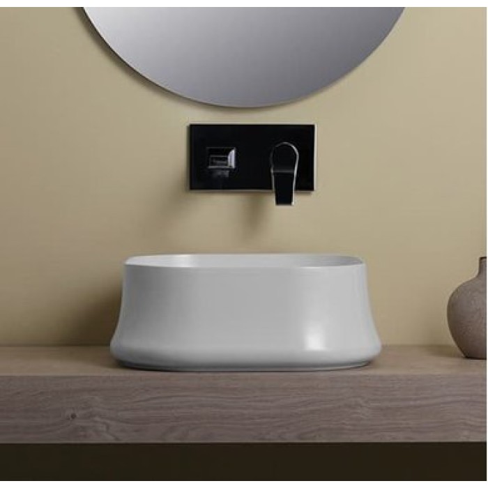 Керамическая раковина 42 см Simas Sharp SH 06 Керамическая раковина 42 см Simas Sharp SH 06