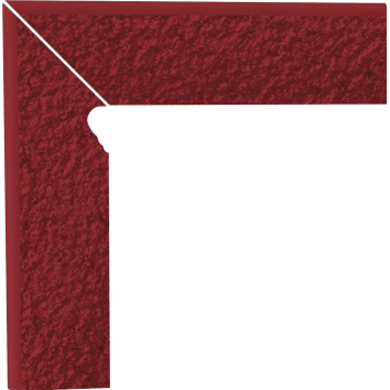 Цоколь Natural Rosa Лівий 2 ел STR 8,1x30 код 7438 Ceramika Paradyz