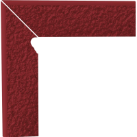 Цоколь Natural Rosa Лівий 2 ел STR 8,1x30 код 7438 Ceramika Paradyz