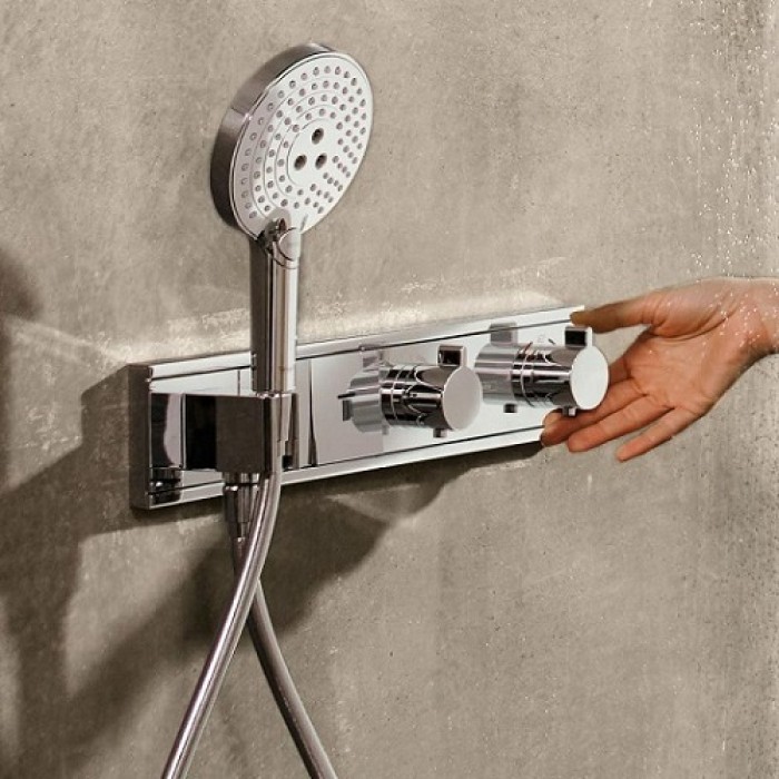 Термостат для душа Hansgrohe RainSelect 15355400 Термостат для душа Hansgrohe RainSelect 15355400