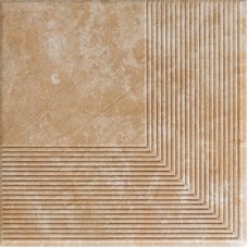 Сходинка пряма Ilario Beige 30x30 код 4832 Ceramika Paradyz