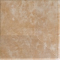 Сходинка пряма Ilario Beige 30x30 код 4832 Ceramika Paradyz