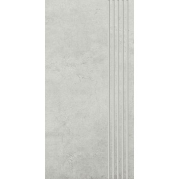 Сходинка пряма різана Scratch Bianco MAT 29,8x59,8 код 6227 Ceramika Paradyz