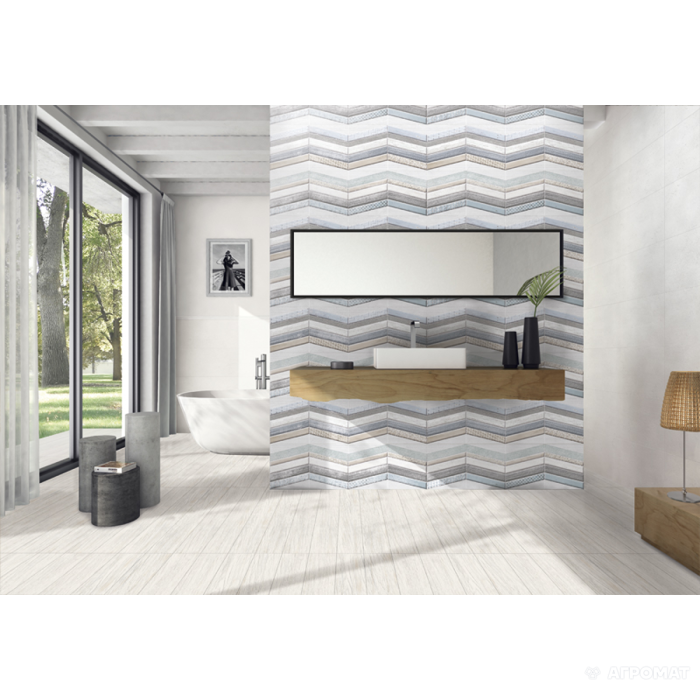 Плитка Ibero Mediterranea DEC CHEVRON REC-BIS 11×1000×290