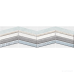 Плитка Ibero Mediterranea DEC CHEVRON REC-BIS 11×1000×290