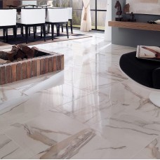 Плитка Porcelanosa Calacata Gold под мрамор