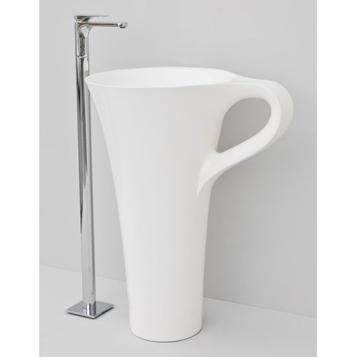 Каменная раковина 70 см Artceram Cup, white (OSL004 01;00)