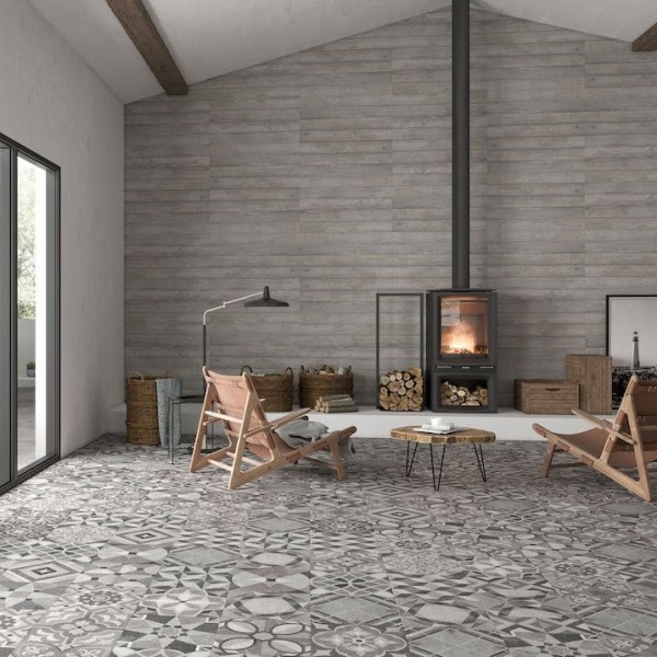 Керамогранит Argenta Ceramica POWDER DECOR COLD 8×600×600