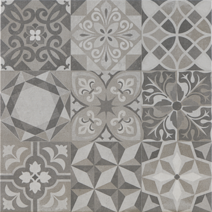 Керамогранит Argenta Ceramica POWDER DECOR COLD 8×600×600