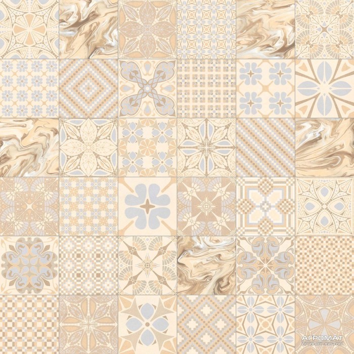 Напольная плитка Vives 1900 TASSEL CREMA 8×200×200