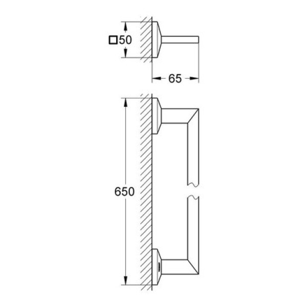 Полотенцедержатель Grohe Allure Brilliant (40497000)