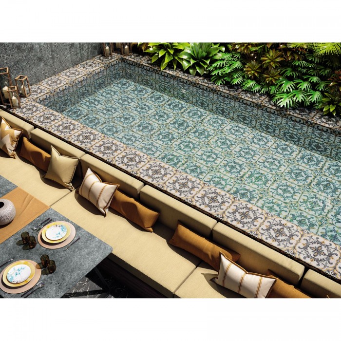 Керамогранит MAINZU VERSAILLES MOSAIC 8×200×200