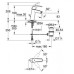 Grohe Eurosmart Смеситель однорычажный для раковины M-Size (23322001)