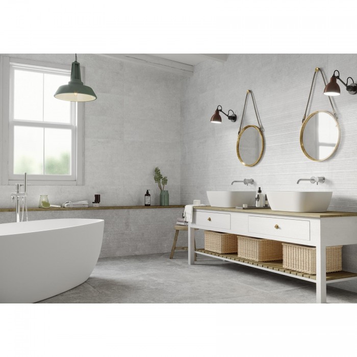 Плитка Argenta Ceramica ETIENNE WHITE RAYE 8×900×300