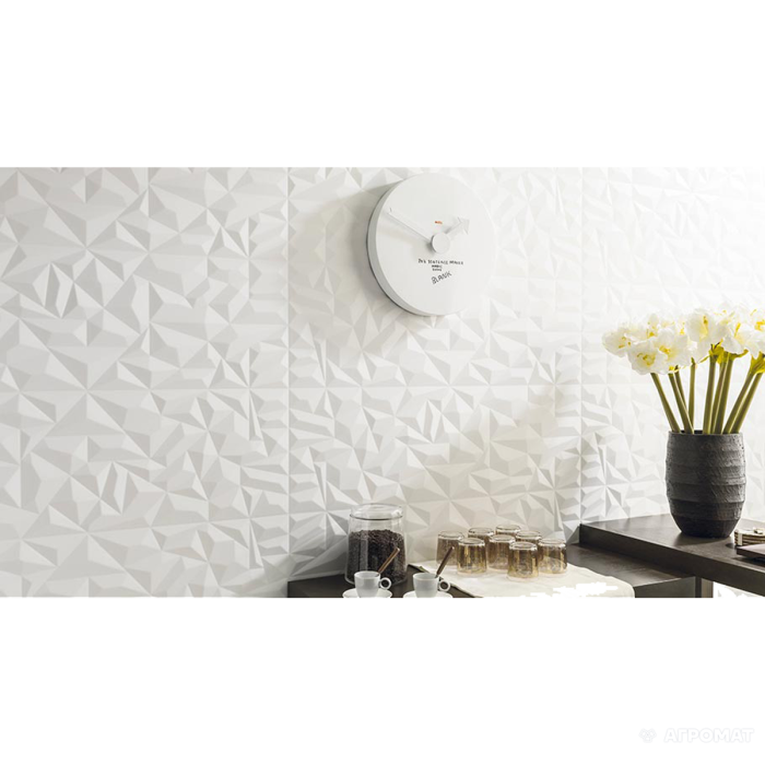 Плитка Venis Prisma WHITE MATT 12×1000×333 Плитка Venis Prisma WHITE MATT 12×1000×333