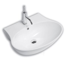 Керамическая раковина 56 см Hatria Nido, белый (YxEL01)