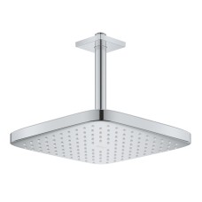 Плитка керамогранит Grohe Tempesta 250 Cube верхний душ с кронштейном EcoJoy 26688000 для пола