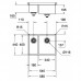 Мойдка для кухни Grohe 585x440 мм, под столешницу, 1,5 чаши, матовая (31576SD0)