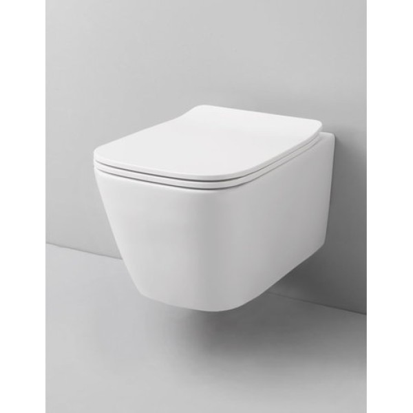 Подвесной укороченный унитаз Artceram A16 (ASV005 03;00) black glossy