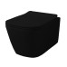 Подвесной укороченный унитаз Artceram A16 (ASV005 03;00) black glossy