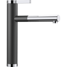 Смеситель кухонный Blanco LINEE - S хром / антрацит 518438