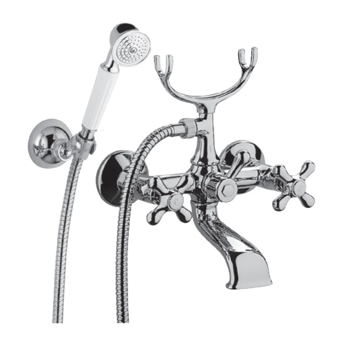 Настенный смеситель для ванны Paffoni Iris-Viola (IRV023CR)