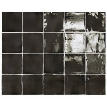 Плитка Equipe Ceramicas Manacor Black 26916 10x10 см