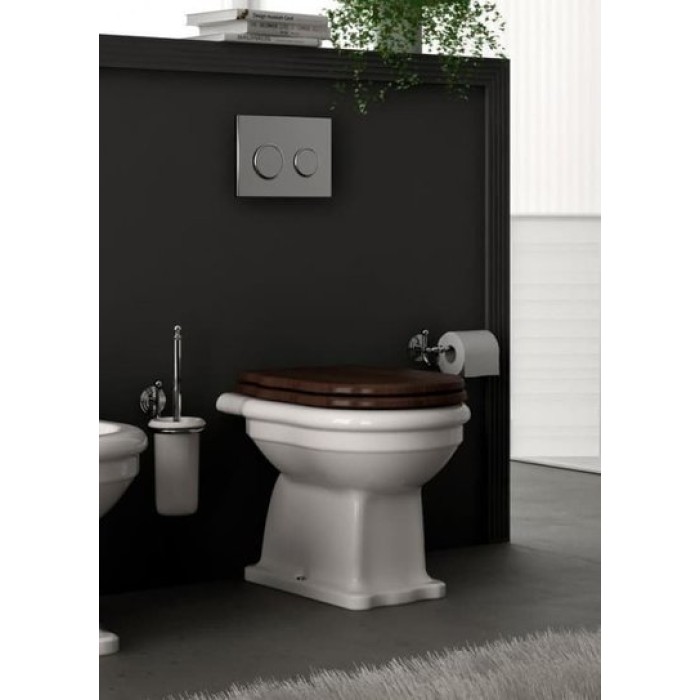Напольный унитаз Artceram Hermitage (HEV002 03;00)  black glossy