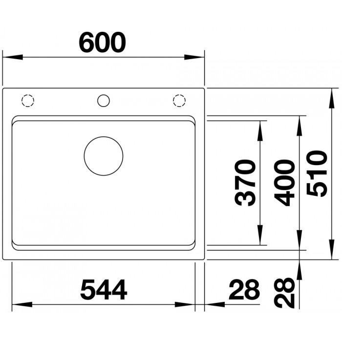 Мойка для кухни Blanco Etagon 6 алюметаллик  524541