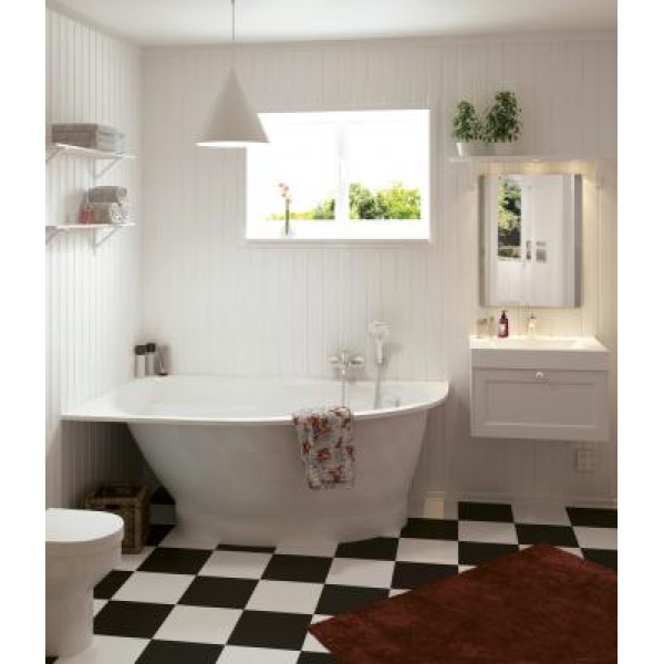 Ванна из искусственного камня PAA Tre Grande L 1700x1000x650