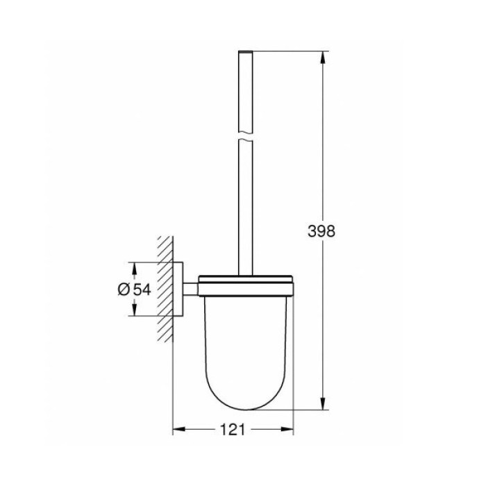 Grohe Essentials Tуалетный ершик в комплекте (40374DL1)
