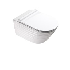 Подвесной безободковый унитаз Catalano New Zero NewFlush, bianco lucido