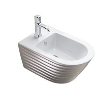 Биде Catalano Gold&Silver, silver/white